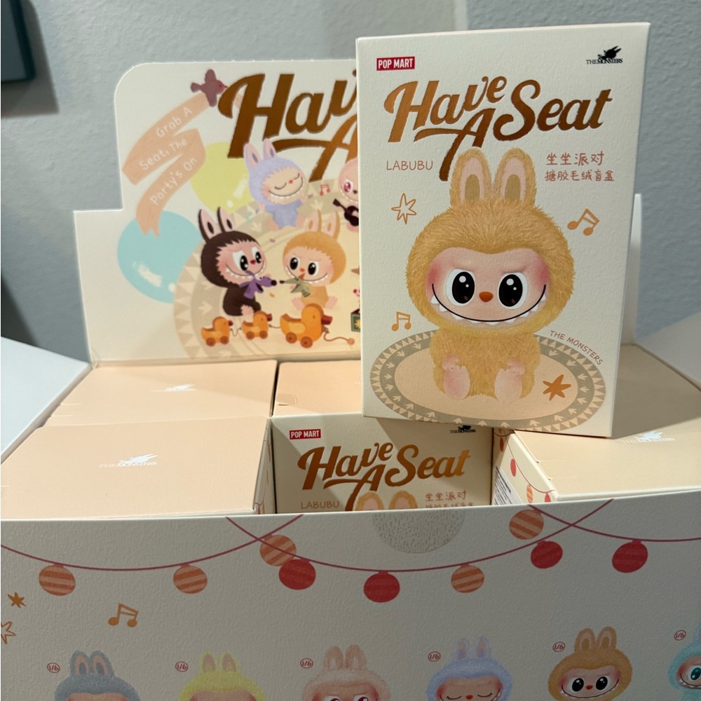 BRAND NEW SEALED Pop Mart Labubu 'Have A Seat'